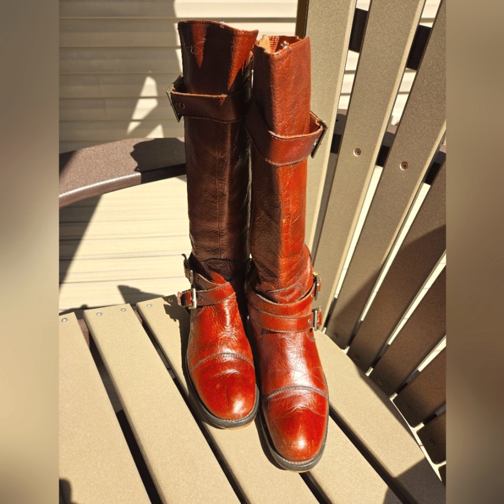 Miz Mooz Knee High Rich Brown Winter Boots